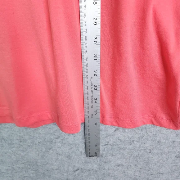 Johnny Was Coral Embroidered Flutter Sleeve Henley Dress - Picture 7 of 7